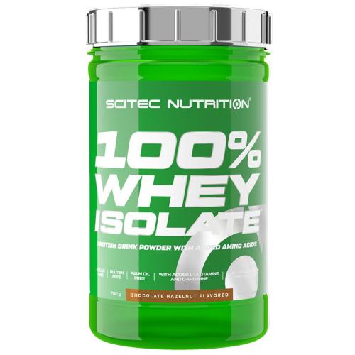 Scitec Nutrition 100% Whey Isolate Protein Συμπλήρωμα Διατροφής με 100% Υδρολυμένη Πρωτεΐνη Ορού Γάλακτος & Προσθήκη Αμινοξέων 700g - Chocolate Hazelnut 